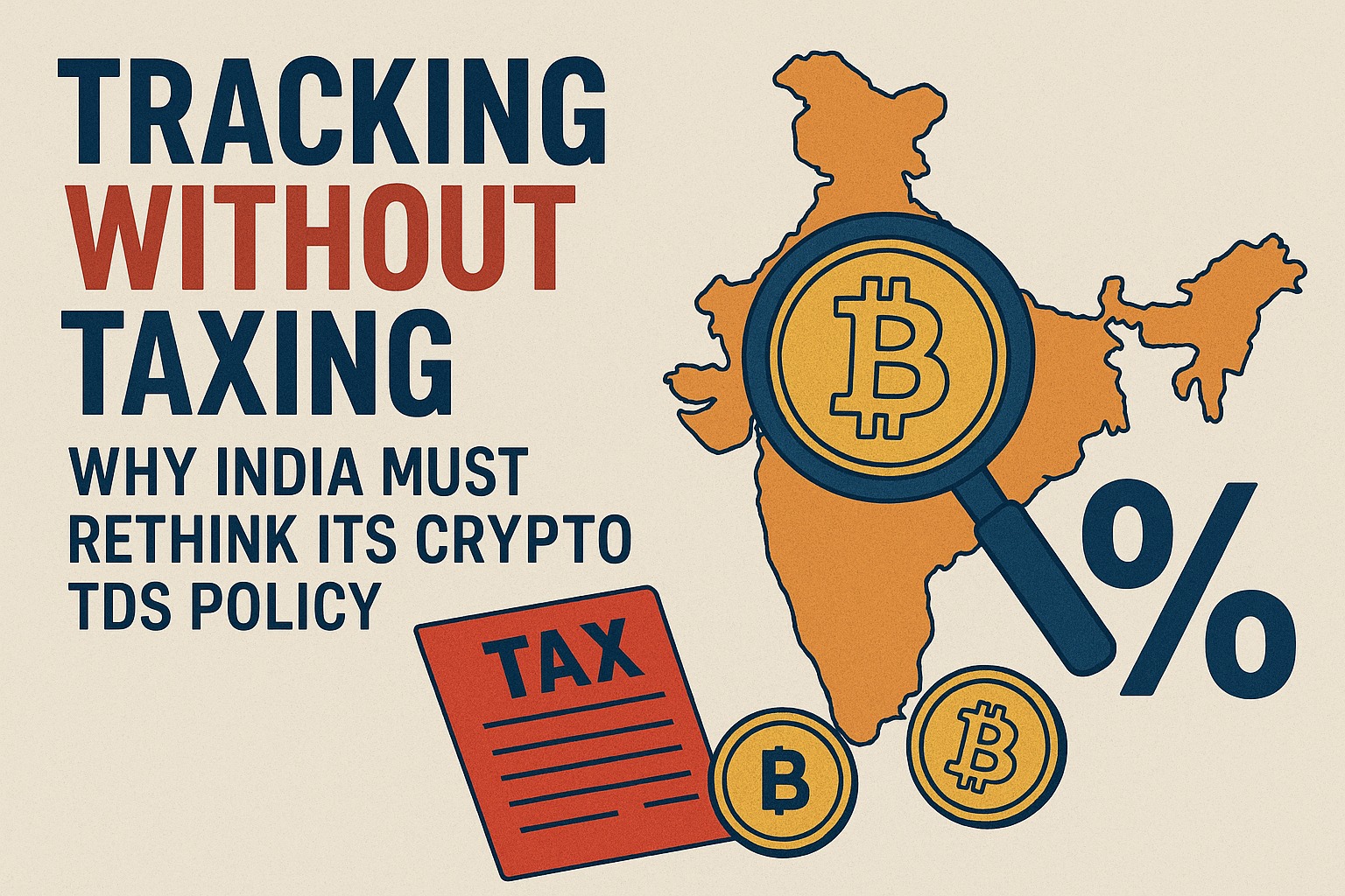 Crypto Oversight, Not Over-Taxation: Time to Reform India’s 1% TDS Rule